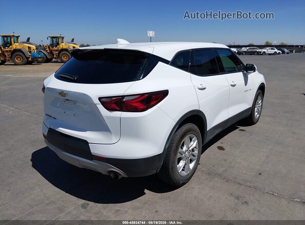 3GNKBHR47MS553953 2021 CHEVROLET BLAZER White Rear right