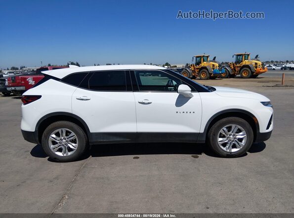 3GNKBHR47MS553953 2021 CHEVROLET BLAZER White Rear interior view