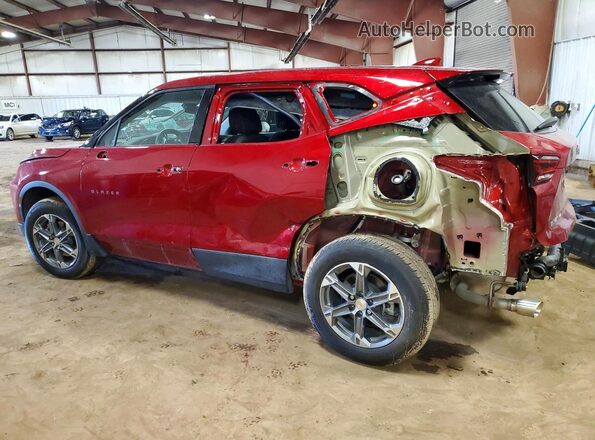 3GNKBHR47PS126227 2023 CHEVROLET BLAZER Red უკანა მარცხენა