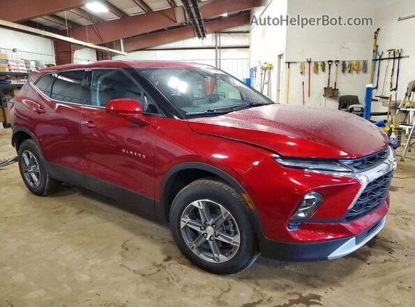 3GNKBHR47PS126227 2023 CHEVROLET BLAZER Red წინა მარჯვენა
