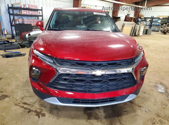 3GNKBHR47PS126227 2023 CHEVROLET BLAZER Red წინა ხედი