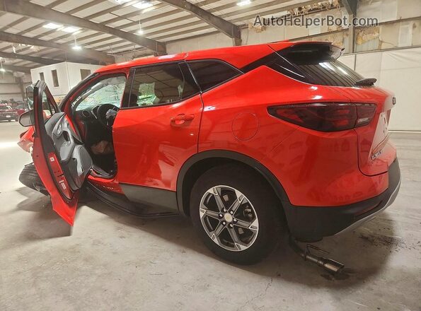 3GNKBHR47TS163286 2026 CHEVROLET BLAZER Orange Trasero izquierdo