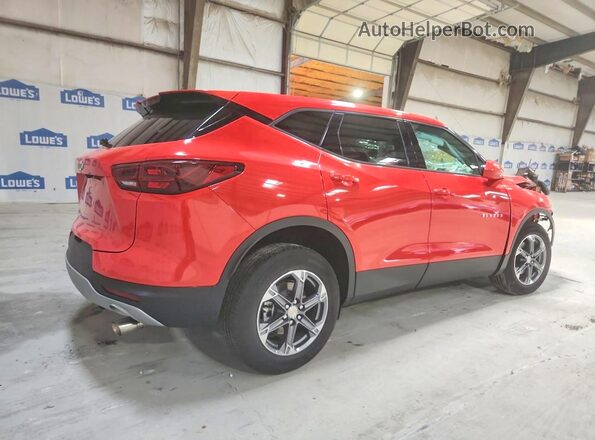 3GNKBHR47TS163286 2026 CHEVROLET BLAZER Orange Trasero derecho