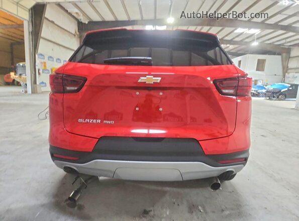 3GNKBHR47TS163286 2026 CHEVROLET BLAZER Orange Vista trasera