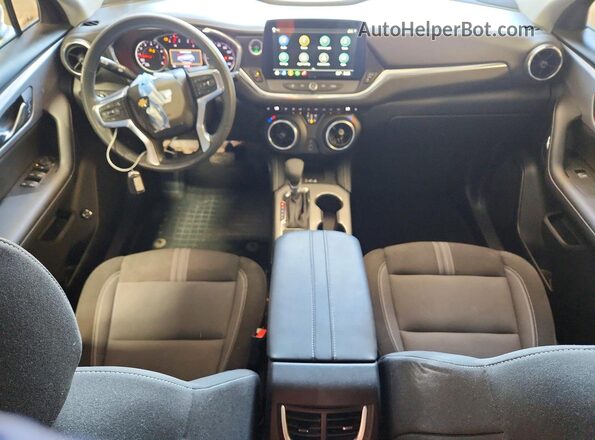 3GNKBHR48PS229270 2023 CHEVROLET BLAZER Gray Вид панелі приладів