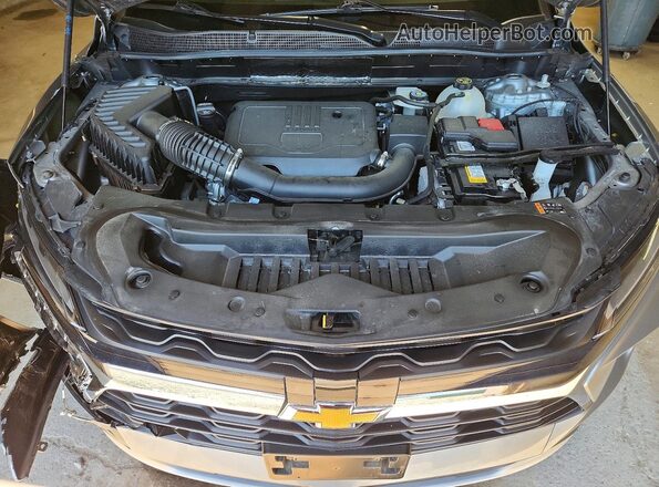 3GNKBHR48PS229270 2023 CHEVROLET BLAZER Gray Вид підкапотного простору