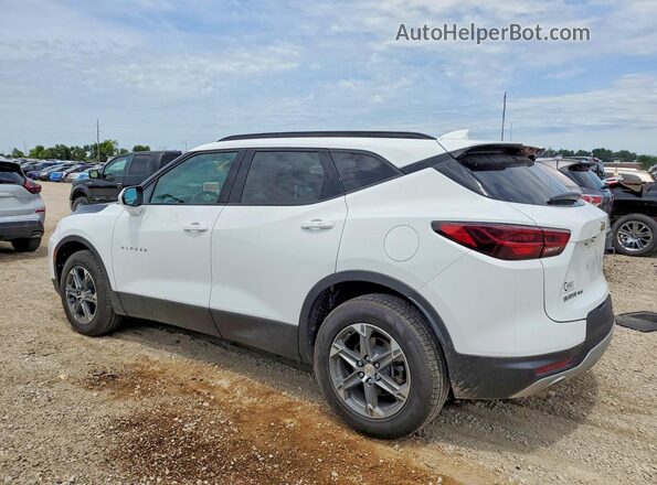 3GNKBHR48PS234761 2023 CHEVROLET BLAZER White Trasero izquierdo