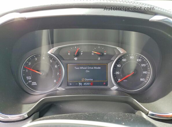 3GNKBHR48PS234761 2023 CHEVROLET BLAZER White Vista del cuadro de instrumentos