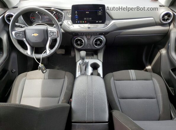 3GNKBHR48PS234761 2023 CHEVROLET BLAZER White Vista del salpicadero