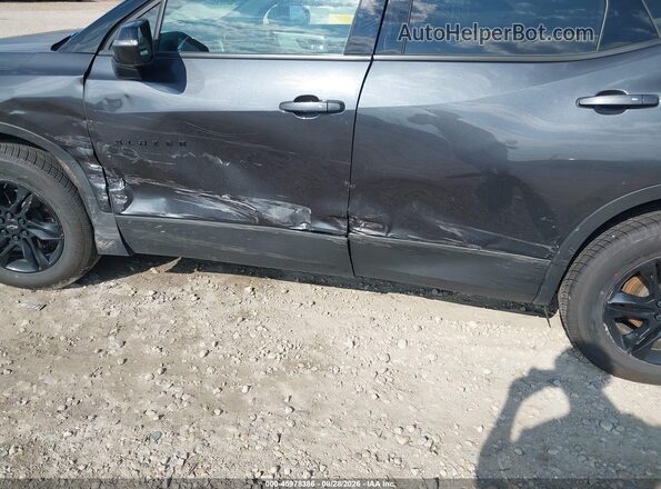 3GNKBHR49NS131099 2022 CHEVROLET BLAZER Gray Вид салону спереду
