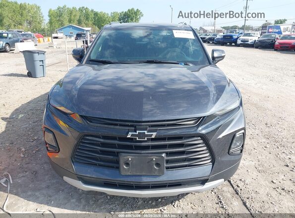 3GNKBHR49NS131099 2022 CHEVROLET BLAZER Gray Вид панелі приладів