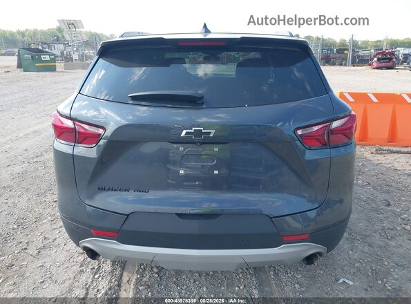 3GNKBHR49NS131099 2022 CHEVROLET BLAZER Gray 