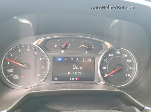 3GNKBHR49RS119993 2024 CHEVROLET BLAZER Gray Вид щитка приладів