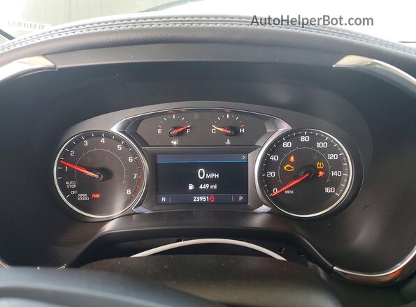 3GNKBHR49SS213152 2025 CHEVROLET BLAZER Gray Vista del cuadro de instrumentos