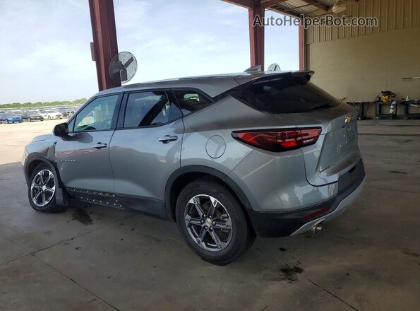 3GNKBHR49SS213152 2025 CHEVROLET BLAZER Gray Trasero izquierdo
