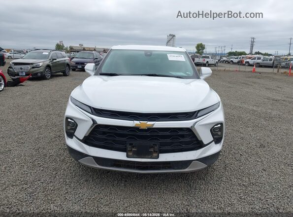 3GNKBHR49TS159837 2026 CHEVROLET BLAZER White წინა ხედი
