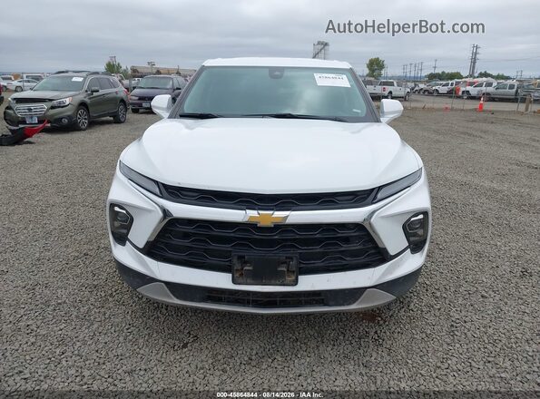 3GNKBHR49TS159837 2026 CHEVROLET BLAZER White ხელსაწყოთა პანელის ხედი