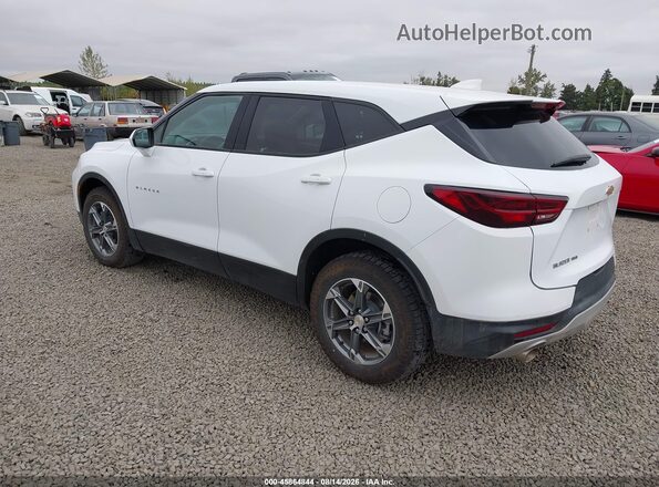 3GNKBHR49TS159837 2026 CHEVROLET BLAZER White უკანა მარცხენა