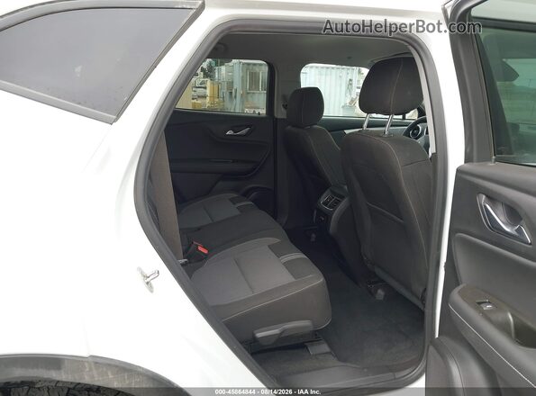 3GNKBHR49TS159837 2026 CHEVROLET BLAZER White VIN კოდის სტიკერის ხედი