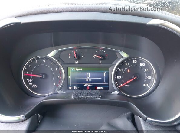 3GNKBHR4XNS184927 2022 CHEVROLET BLAZER Белый Вид задних сидений