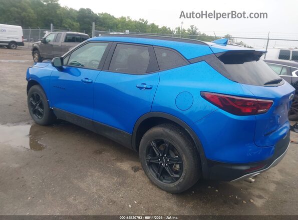 3GNKBHR4XRS259213 2024 CHEVROLET BLAZER Blue Tył lewy