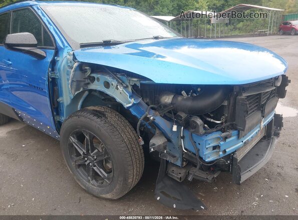 3GNKBHR4XRS259213 2024 CHEVROLET BLAZER Blue Widok z przodu