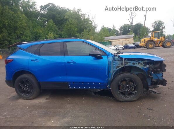 3GNKBHR4XRS259213 2024 CHEVROLET BLAZER Blue Widok wnętrza 360 stopni