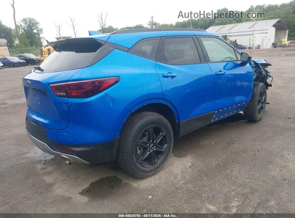 3GNKBHR4XRS259213 2024 CHEVROLET BLAZER Blue Tył prawy