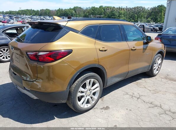 3GNKBHRS0KS600249 2019 CHEVROLET BLAZER Gold Tył prawy