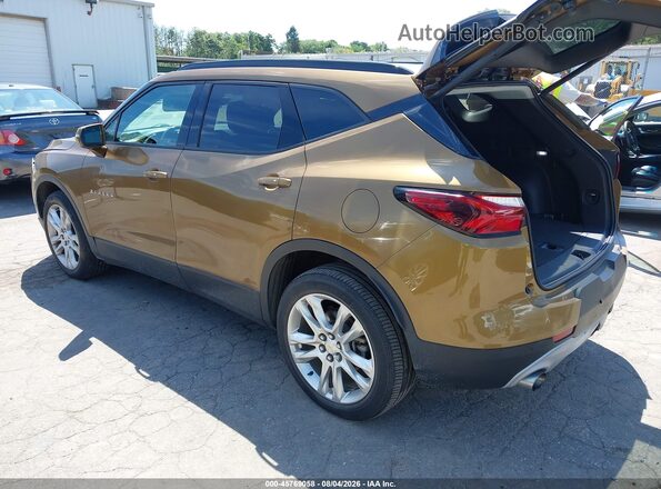3GNKBHRS0KS600249 2019 CHEVROLET BLAZER Gold Tył lewy