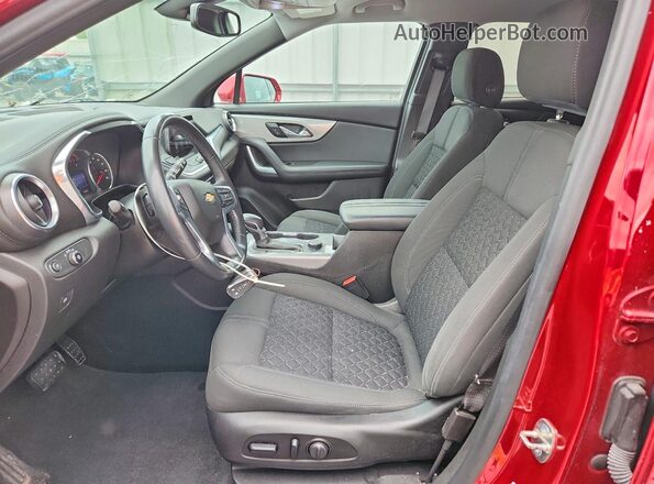 3GNKBHRS0LS626870 2020 CHEVROLET BLAZER Red წინა სალონის ხედი