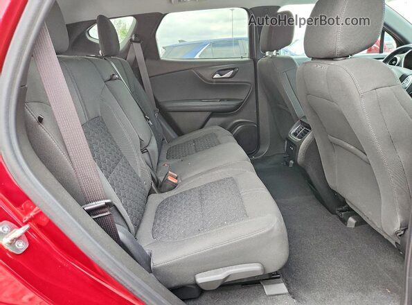 3GNKBHRS0LS626870 2020 CHEVROLET BLAZER Red უკანა სალონის ხედი