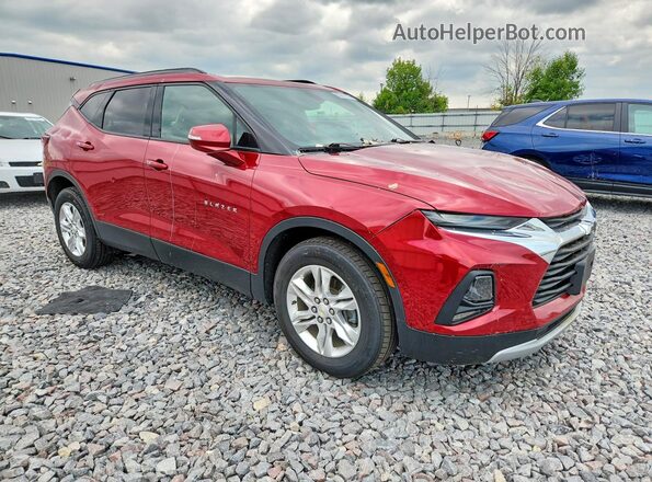 3GNKBHRS0LS626870 2020 CHEVROLET BLAZER Red წინა მარჯვენა