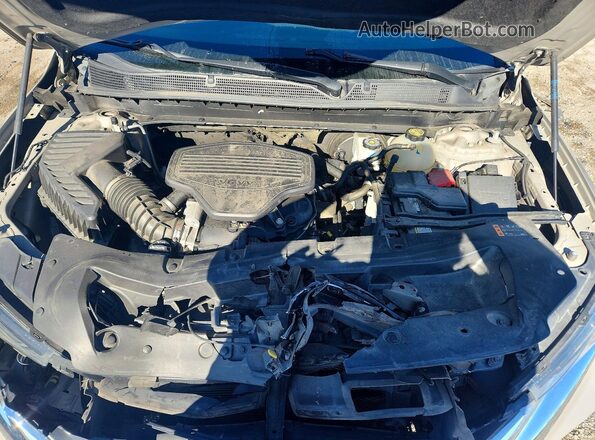 3GNKBHRS0MS553842 2021 CHEVROLET BLAZER Бежевый Вид подкапотного пространства