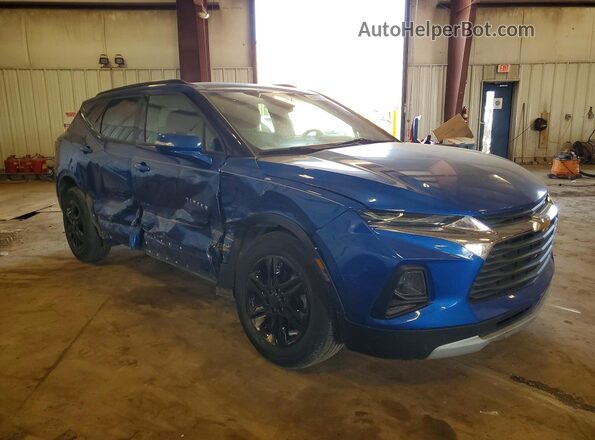 3GNKBHRS3KS600133 2019 CHEVROLET BLAZER Blue Front right