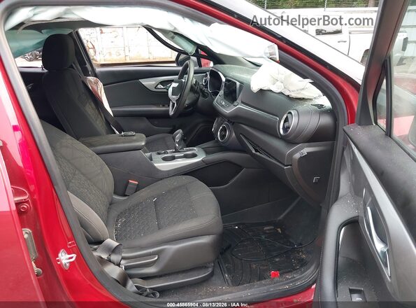 3GNKBHRS4MS516776 2021 CHEVROLET BLAZER Red Vista interior delantera