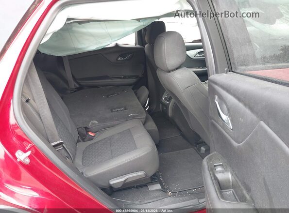 3GNKBHRS4MS516776 2021 CHEVROLET BLAZER Red Vista de la etiqueta del VIN