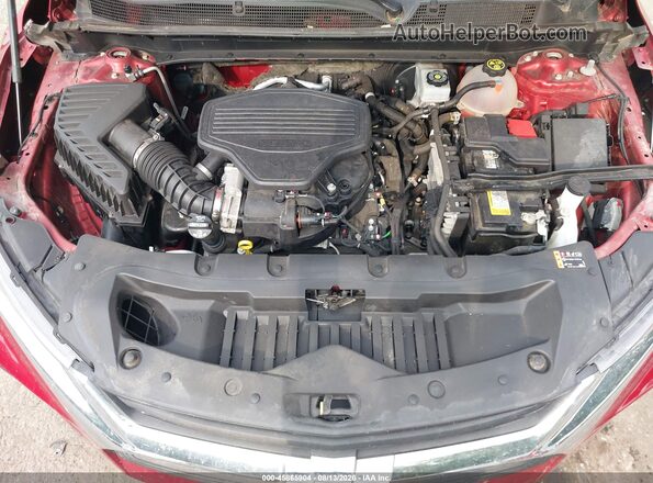 3GNKBHRS4MS516776 2021 CHEVROLET BLAZER Red Vista trasera
