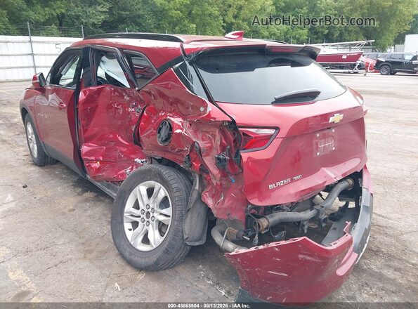 3GNKBHRS4MS516776 2021 CHEVROLET BLAZER Red 