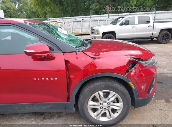 3GNKBHRS4MS516776 2021 CHEVROLET BLAZER Red 