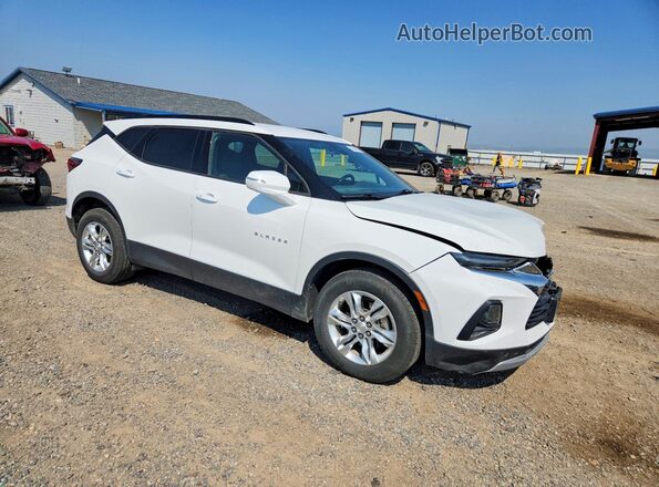 3GNKBHRS5KS641962 2019 CHEVROLET BLAZER Белый Передняя правая четверть