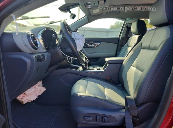 3GNKBHRS5KS664206 2019 CHEVROLET BLAZER Красный Вид салона спереди