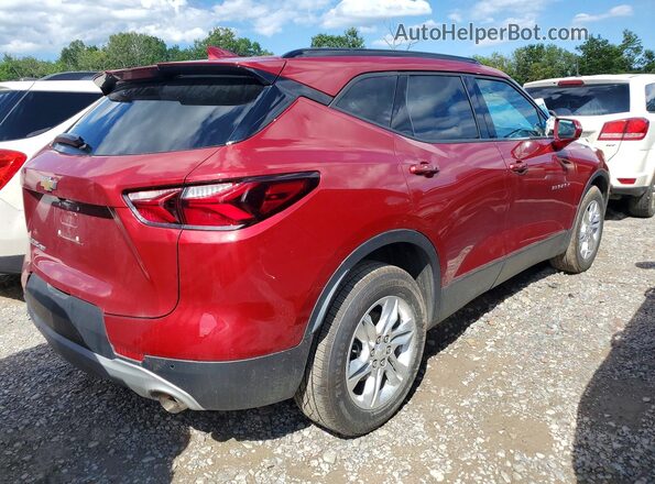3GNKBHRS5LS611376 2020 CHEVROLET BLAZER Red Հետևի աջ
