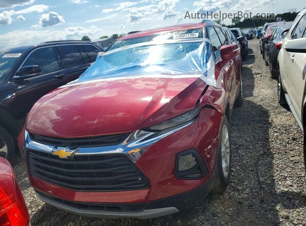3GNKBHRS5LS611376 2020 CHEVROLET BLAZER Red Դիմացի տեսք