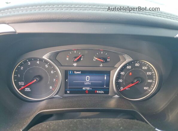 3GNKBHRS5LS611376 2020 CHEVROLET BLAZER Red Սարքավորումների վահանակի տեսք