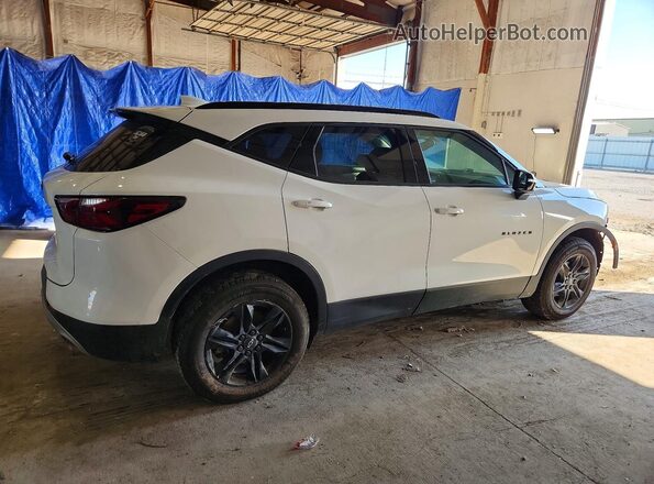 3GNKBHRS8LS718941 2020 CHEVROLET BLAZER White Trasero derecho