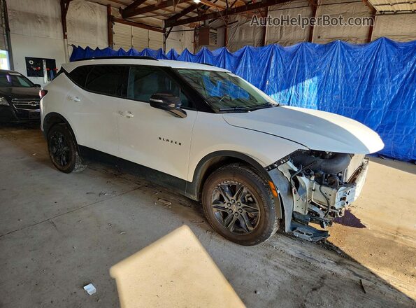3GNKBHRS8LS718941 2020 CHEVROLET BLAZER White Delantero derecho