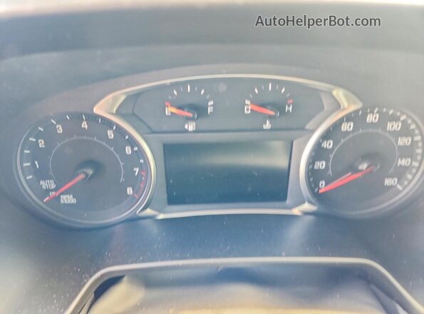 3GNKBHRS8MS513914 2021 CHEVROLET BLAZER White Instrument cluster view