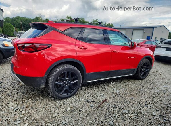 3GNKBHRS9LS629301 2020 CHEVROLET BLAZER Red Tył prawy