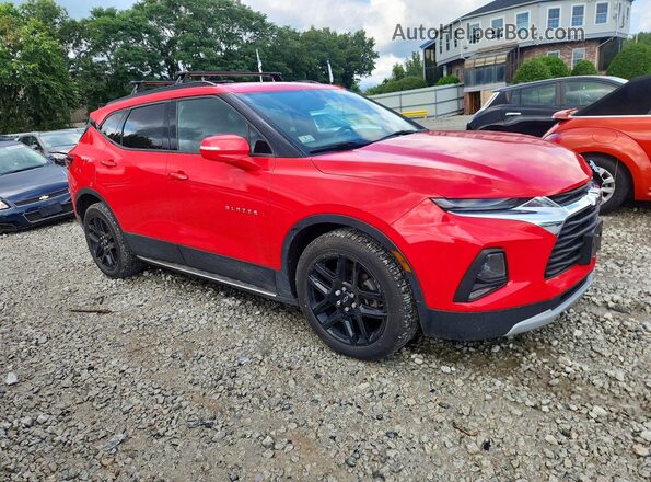 3GNKBHRS9LS629301 2020 CHEVROLET BLAZER Red Przód prawy